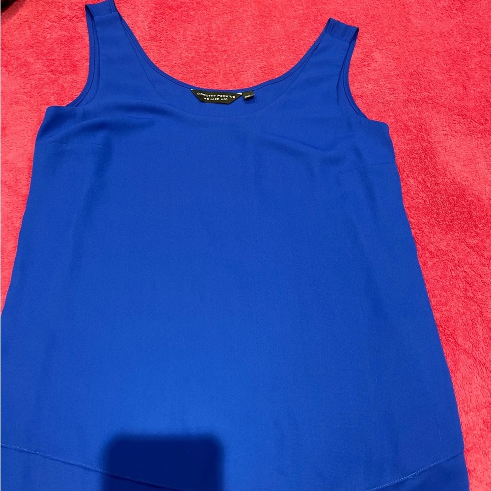 Dorothy Perkins Royal Blue Tank Top